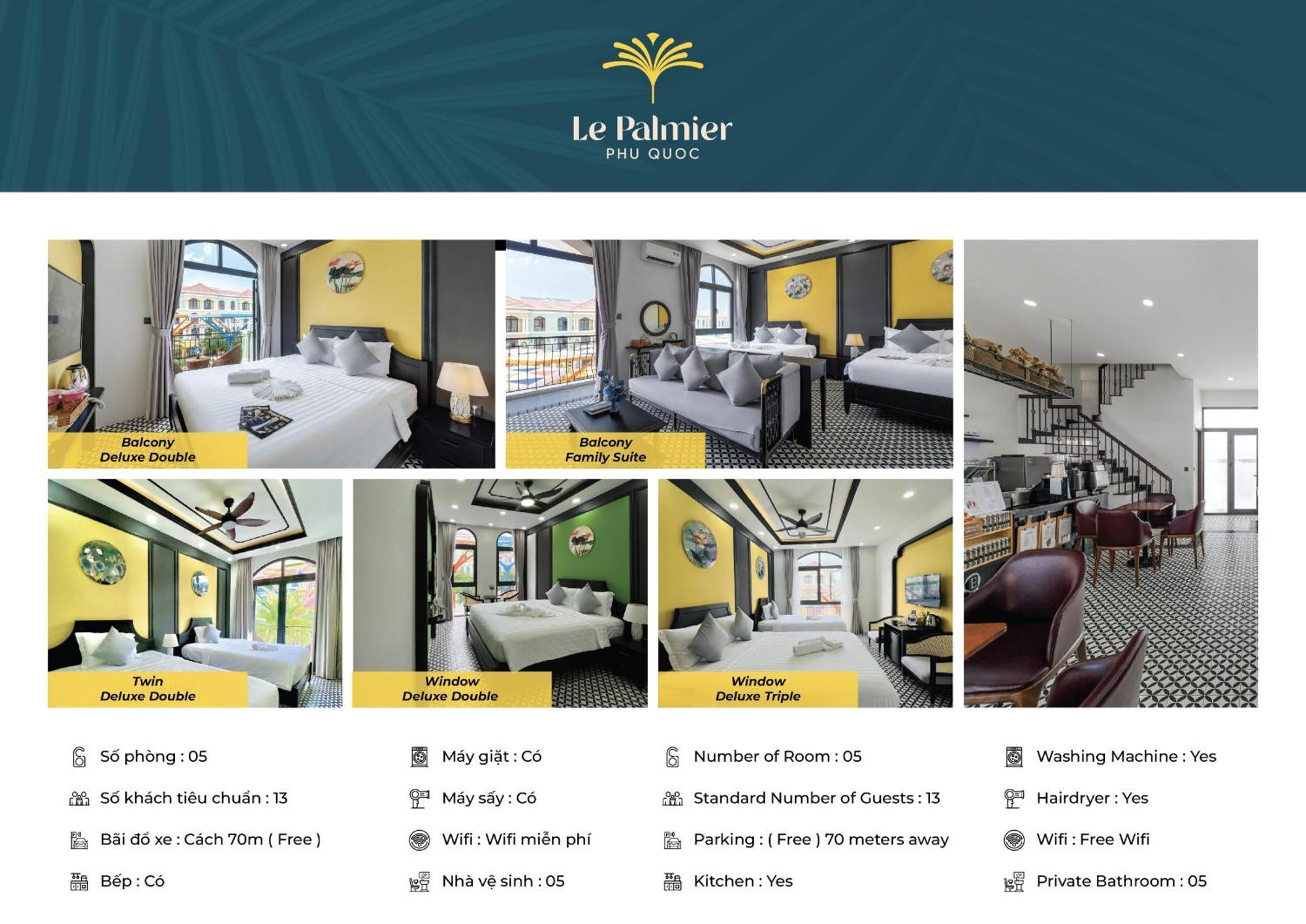 Le Palmier Phu Quoc Hotel Kültér fotó